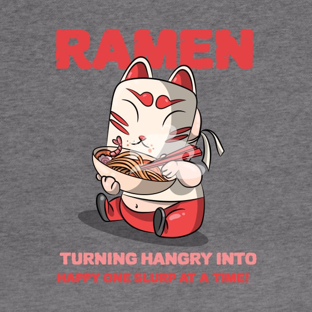 Ramen: turning hangry into happy one slurp at a time! by Pine-Cone-Art
